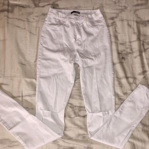 Fashion Nova Canopy Jeans - White
